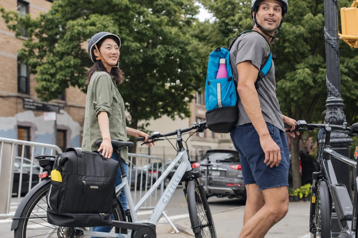 Rack Bag or Backpack for Bike Commuting