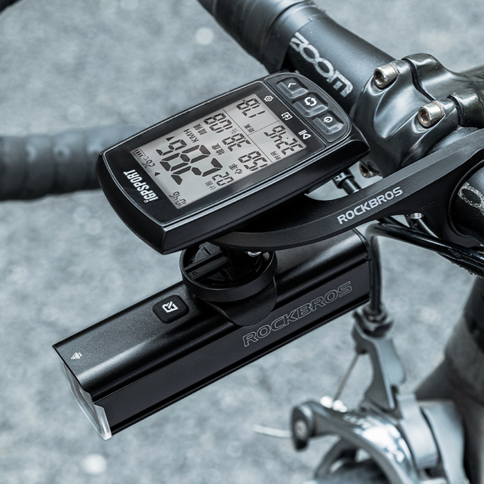ROCKBROS bike computers for accurate tracking and navigation during rides