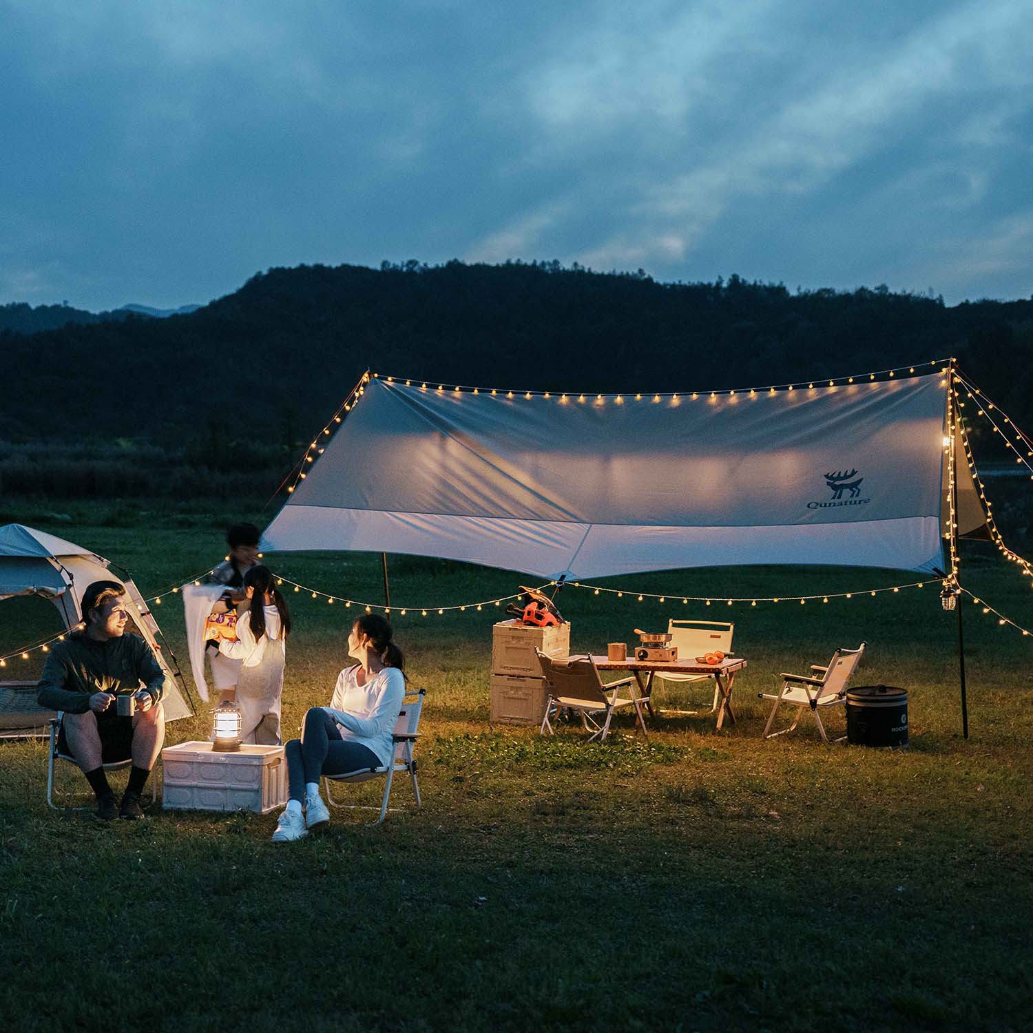 QUNATURE outdoor gear for camping, skiing, and bikepacking adventures