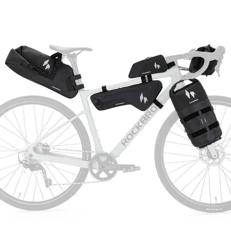 **Alt Tag(图片替代文本):** RideMate 100% waterproof bike bags with large capacity for commuting and daily cycling