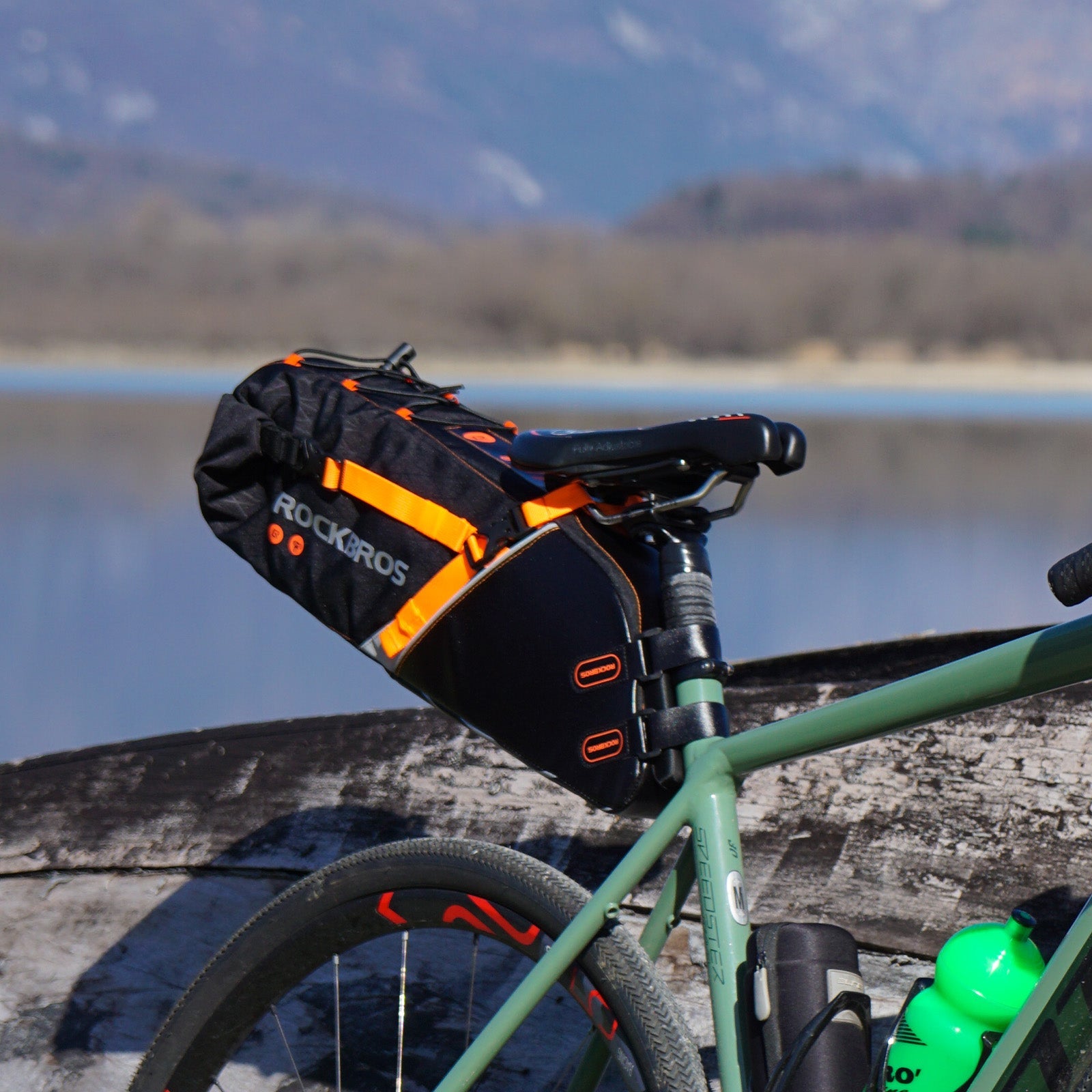 ROCKBROS bike saddle bags for road, MTB, and daily cycling storage