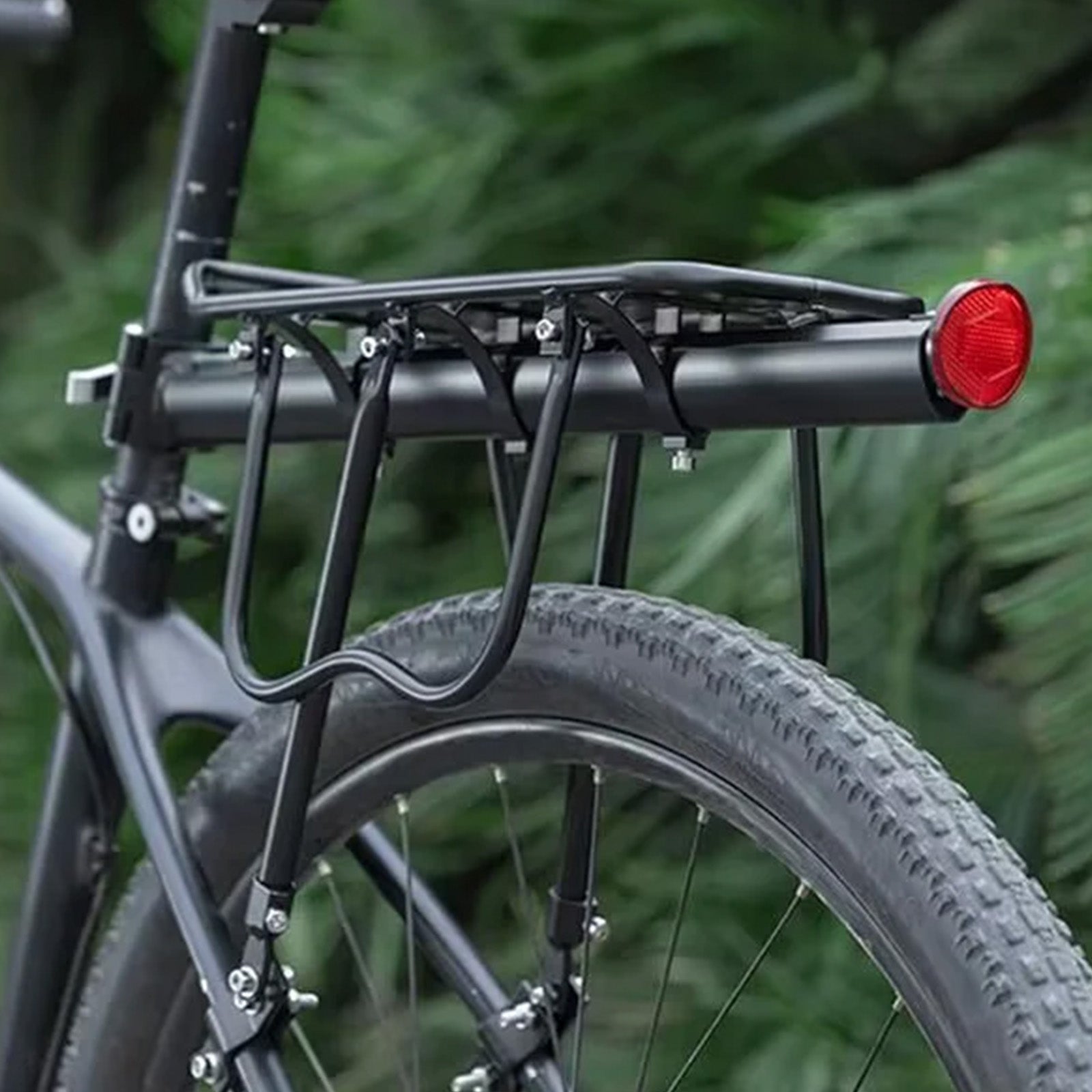 Bike front and rear racks for touring and commuting