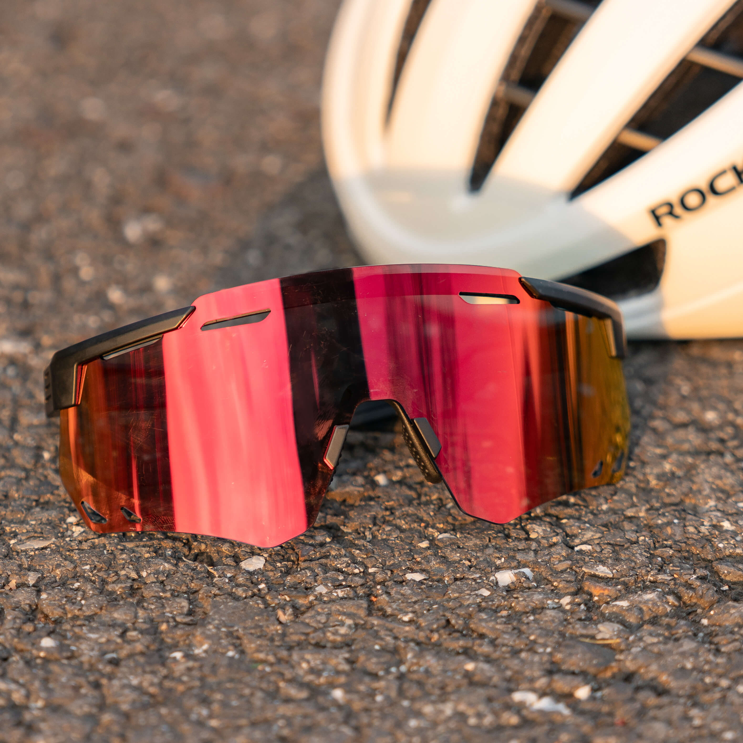 ROCKBROS cycling glasses offering UV protection and clear vision for all rides