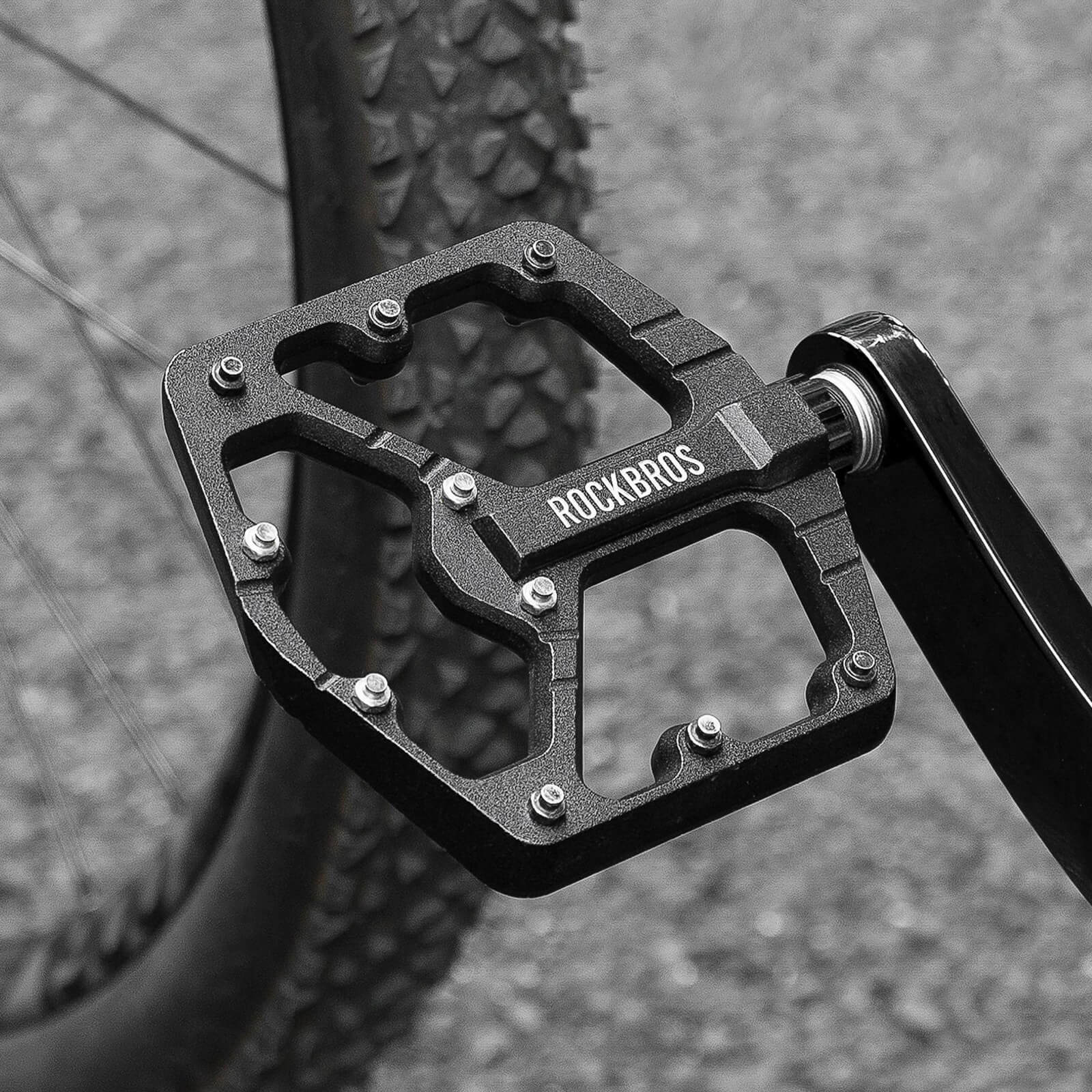 ROCKBROS bike pedals designed for reliable grip and efficient power transfer