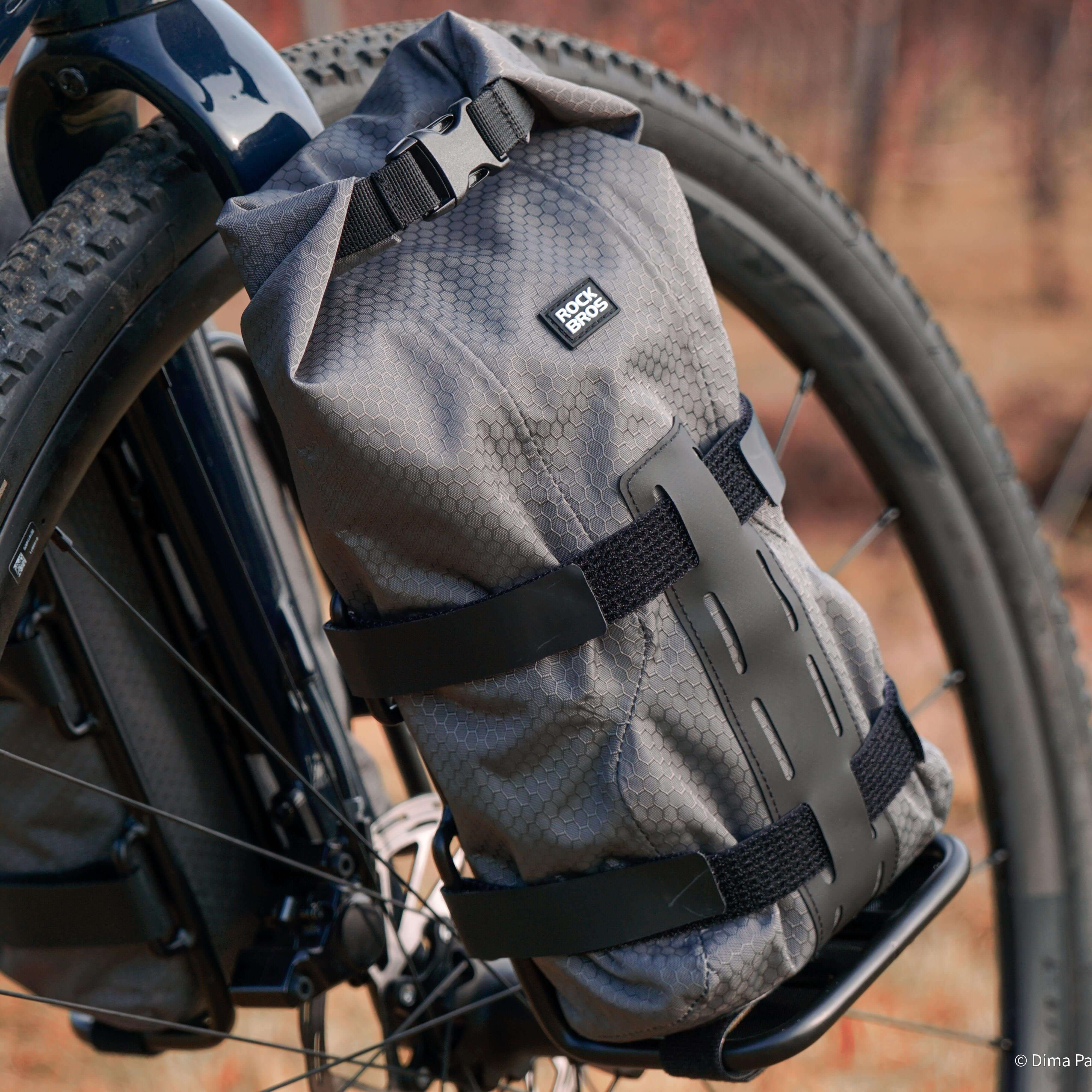 ROCKBROS bike rack bags for spacious and secure storage on rear racks