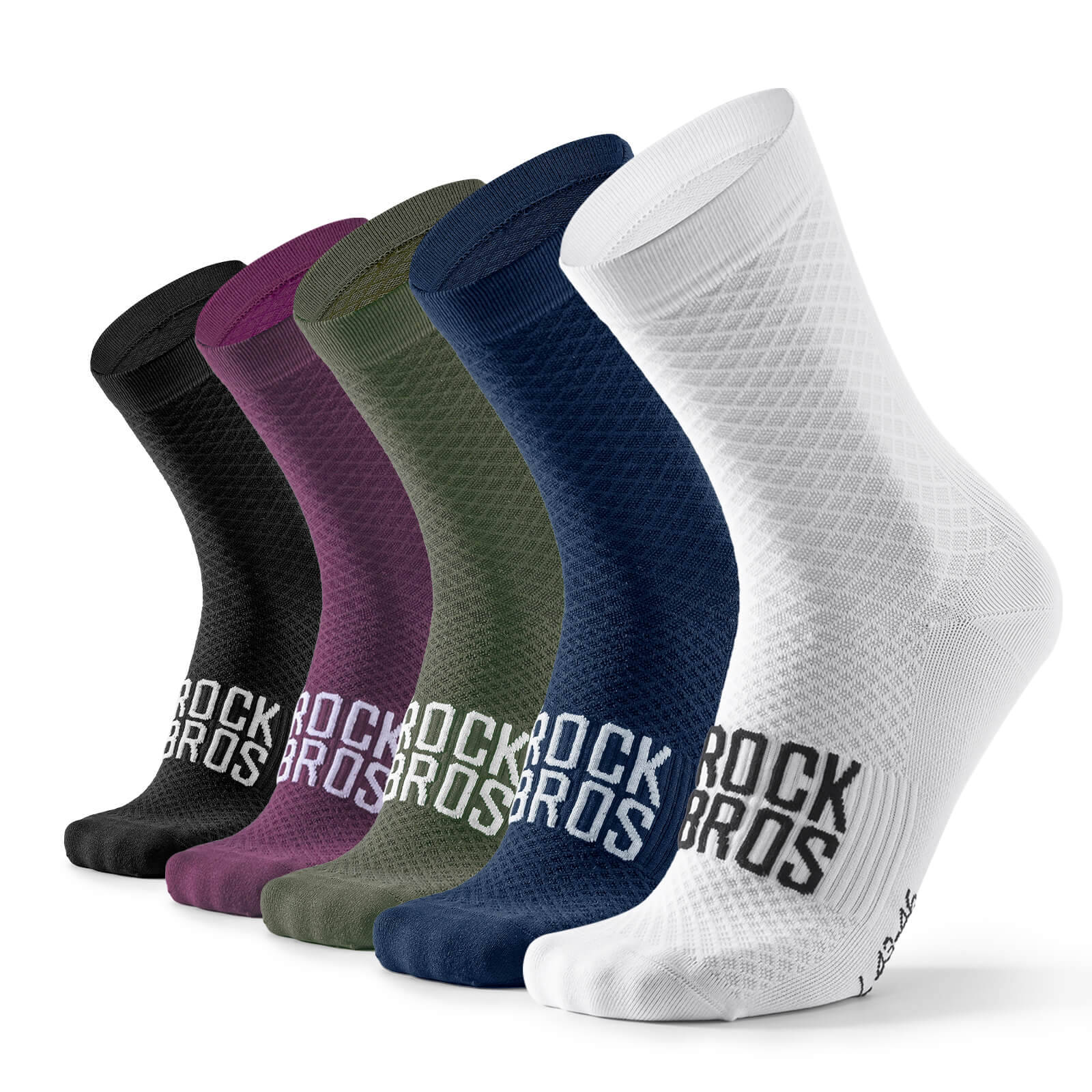 Breathable and comfortable ROCKBROS cycling socks for road and mountain biking