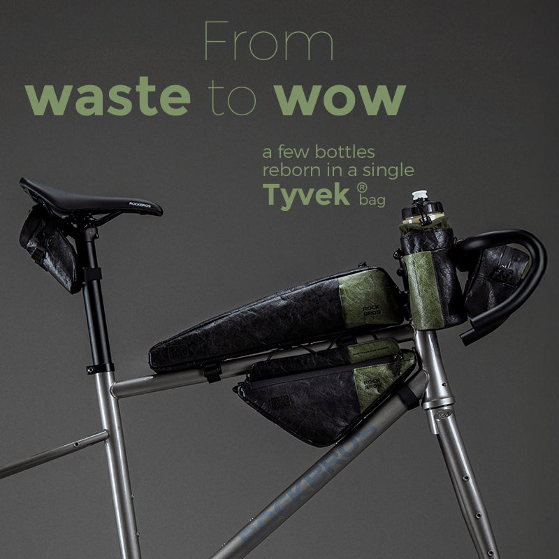 Recycled Tire Bike Bag