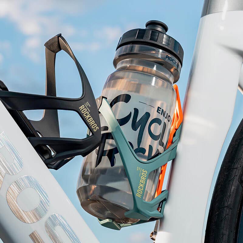ROCKBROS bike water bottles and cages for convenient hydration on the go