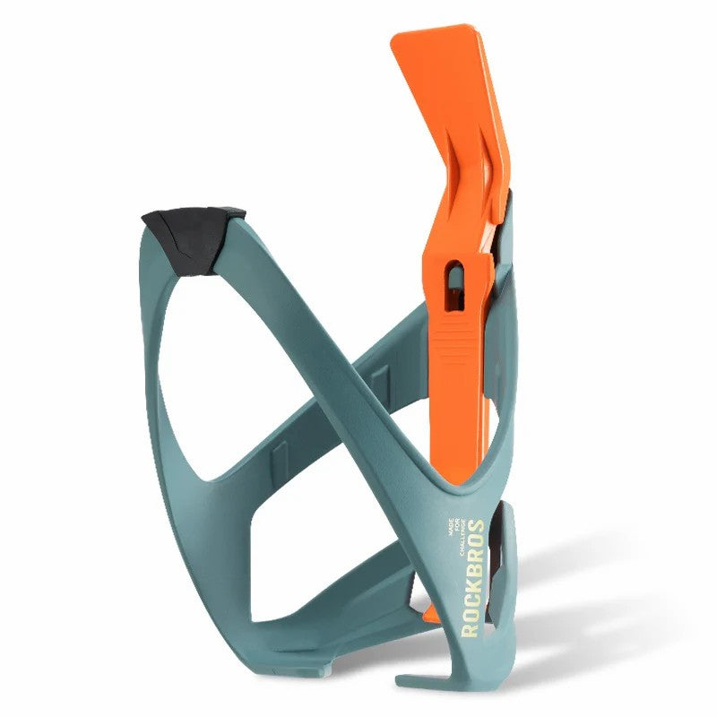 2-in-1 Bike Water Bottle Cage with Integrated Tire Levers for Road and Mountain Bikes - ROCKBROS
#Color_Blue