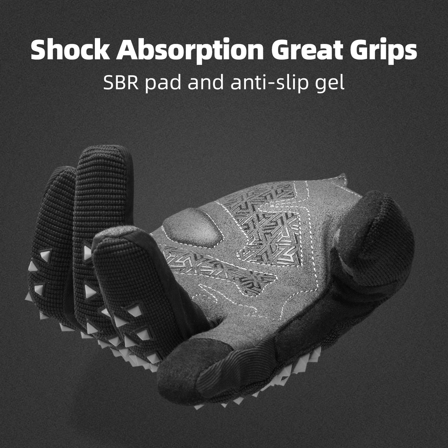 ROCKBROS Breathable Lightweight Anti Slip Cycling Gloves