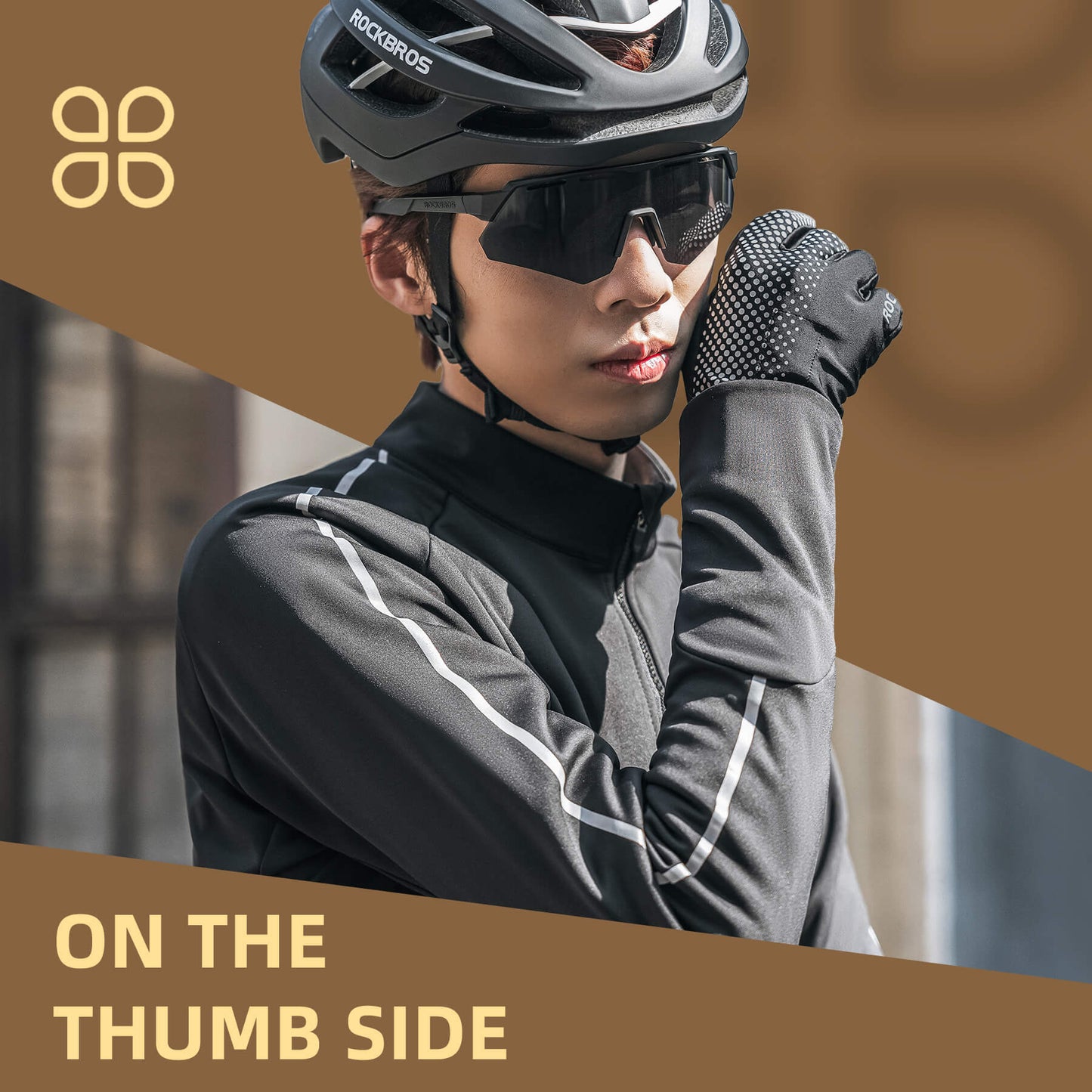 ROCKBROS Breathable Lightweight Anti Slip Cycling Gloves