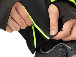 ROCKBROS ankle zipper pant cuff design for easy adjustment