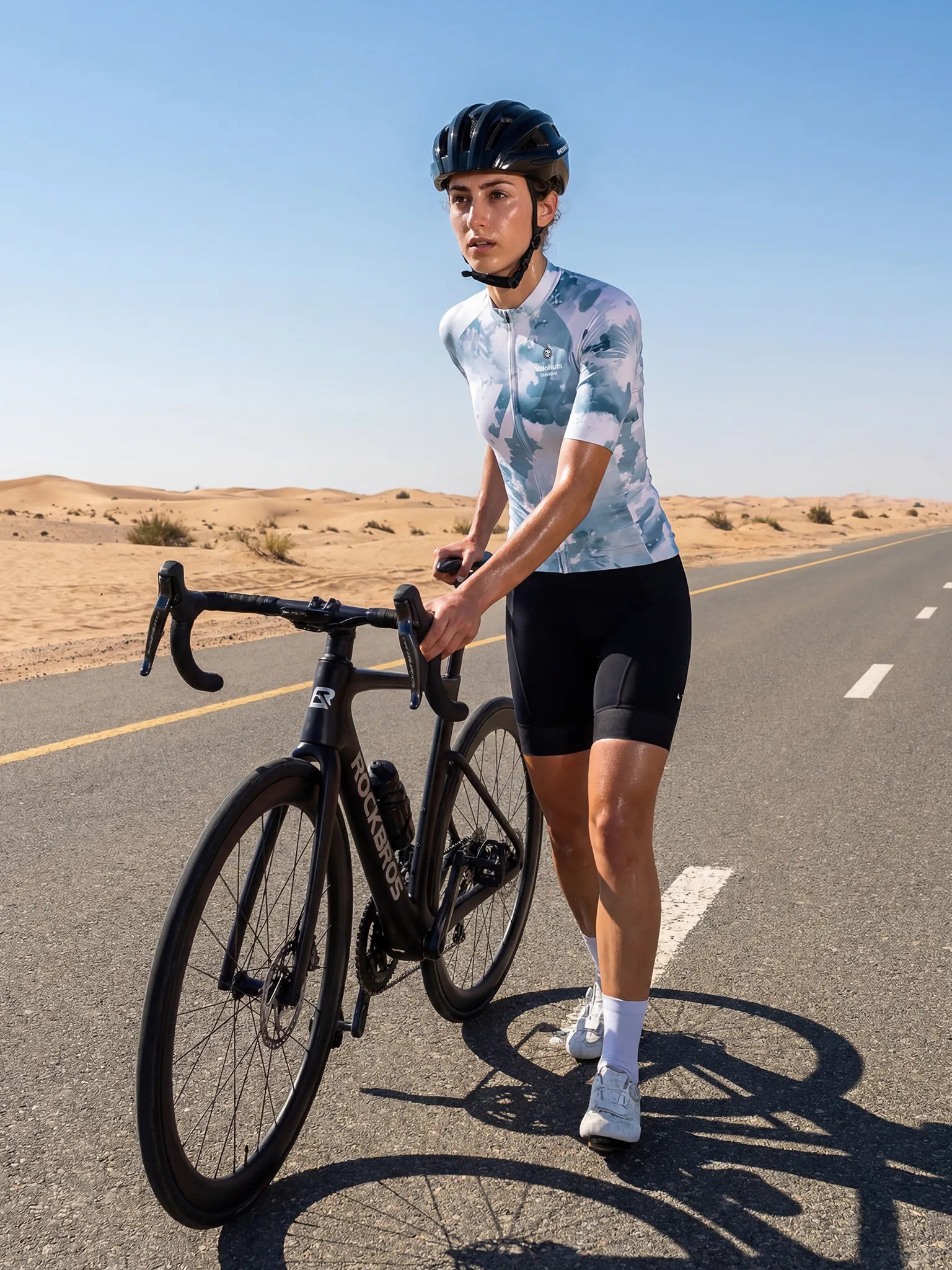 Women's Cycling Jersey Wild Garden#Type_Frost Bloom