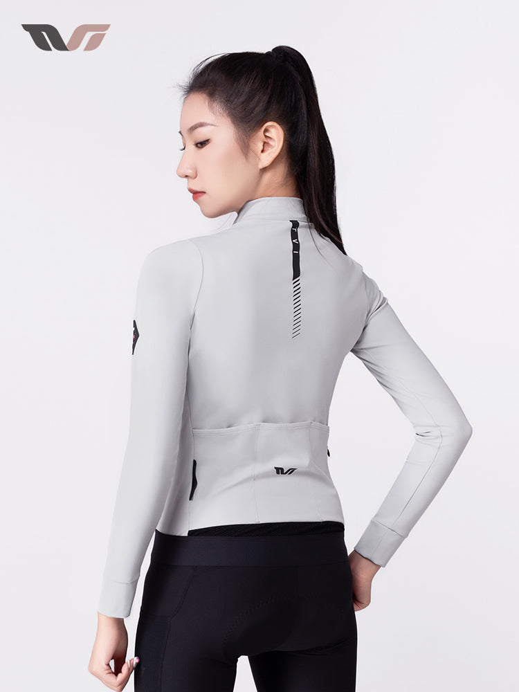 Women's Fleece Cycling Jersey Lightweight