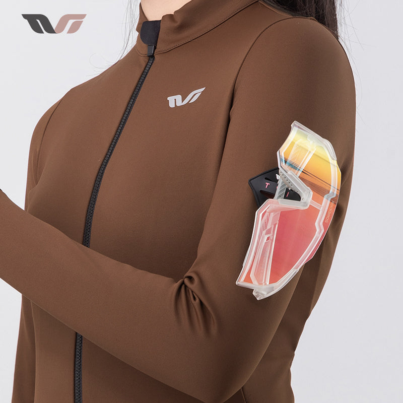 Women's Fleece Cycling Jersey Lightweight