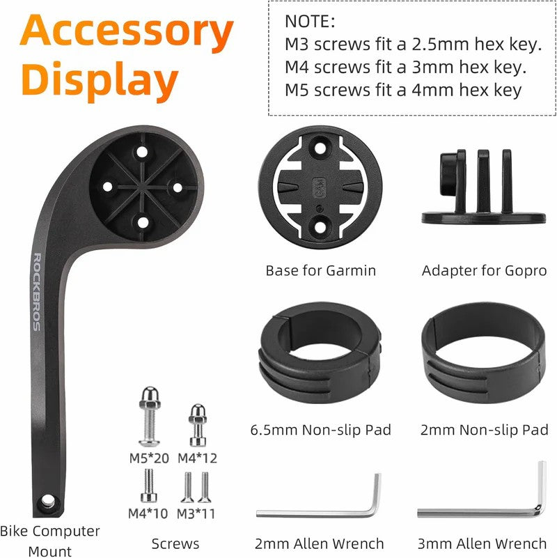 G1 GPS Smart Bike Computer - Waterproof Wireless Speedometer and Odometer - ROCKBROS
