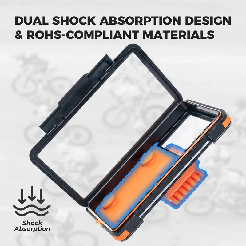 ROCKBROS Magnetic Quick-Release Bike Phone Mount - Waterproof & Shockproof