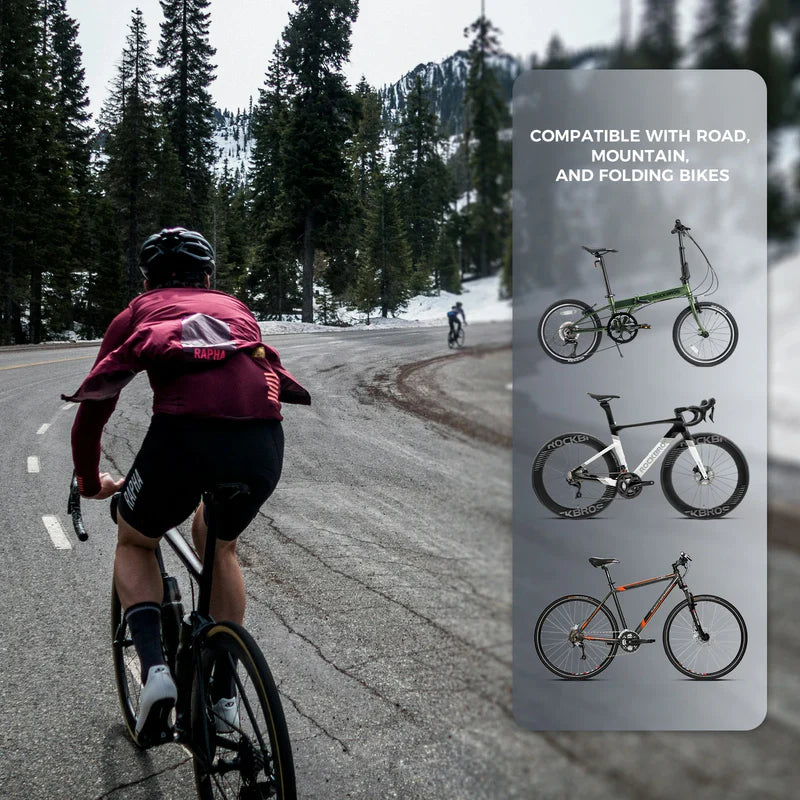 Magnetic Quick-Release Waterproof Bike Phone Mount with Touchscreen