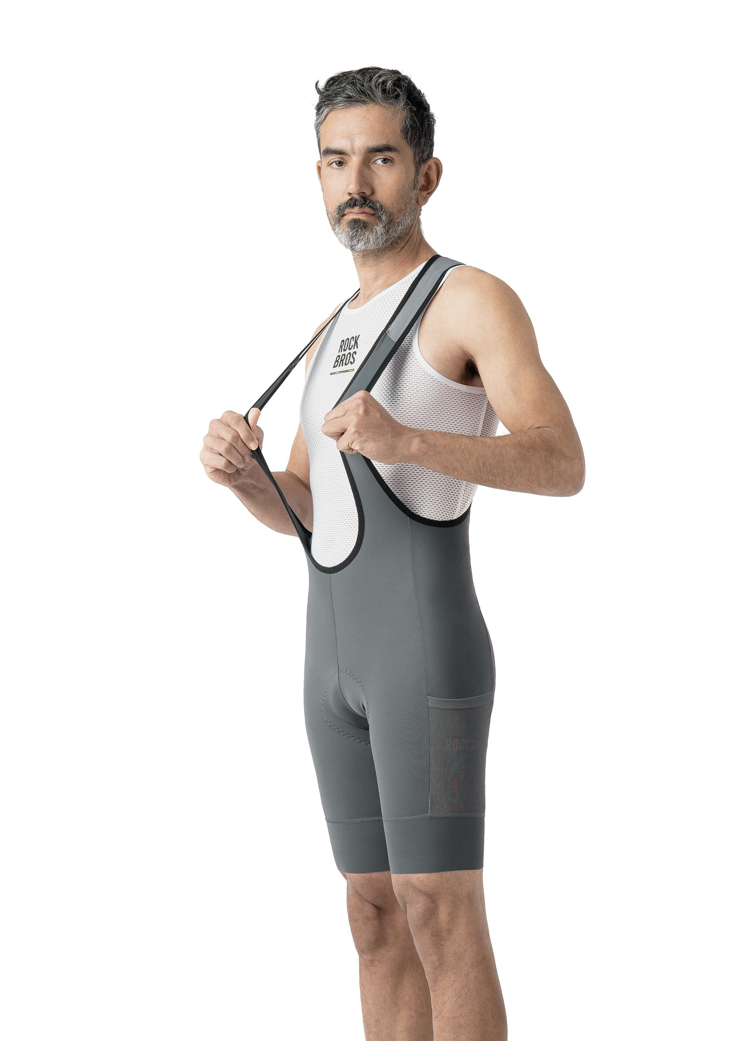 Men’s ROAD-TO-SKY cycling bib shorts for road and endurance riding
