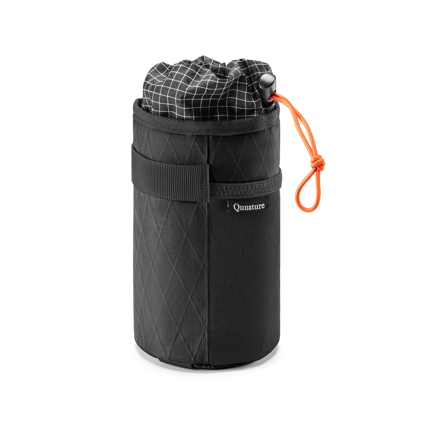 Qunature lightweight water bottle holder bag for commuting and travel
#Color_Black