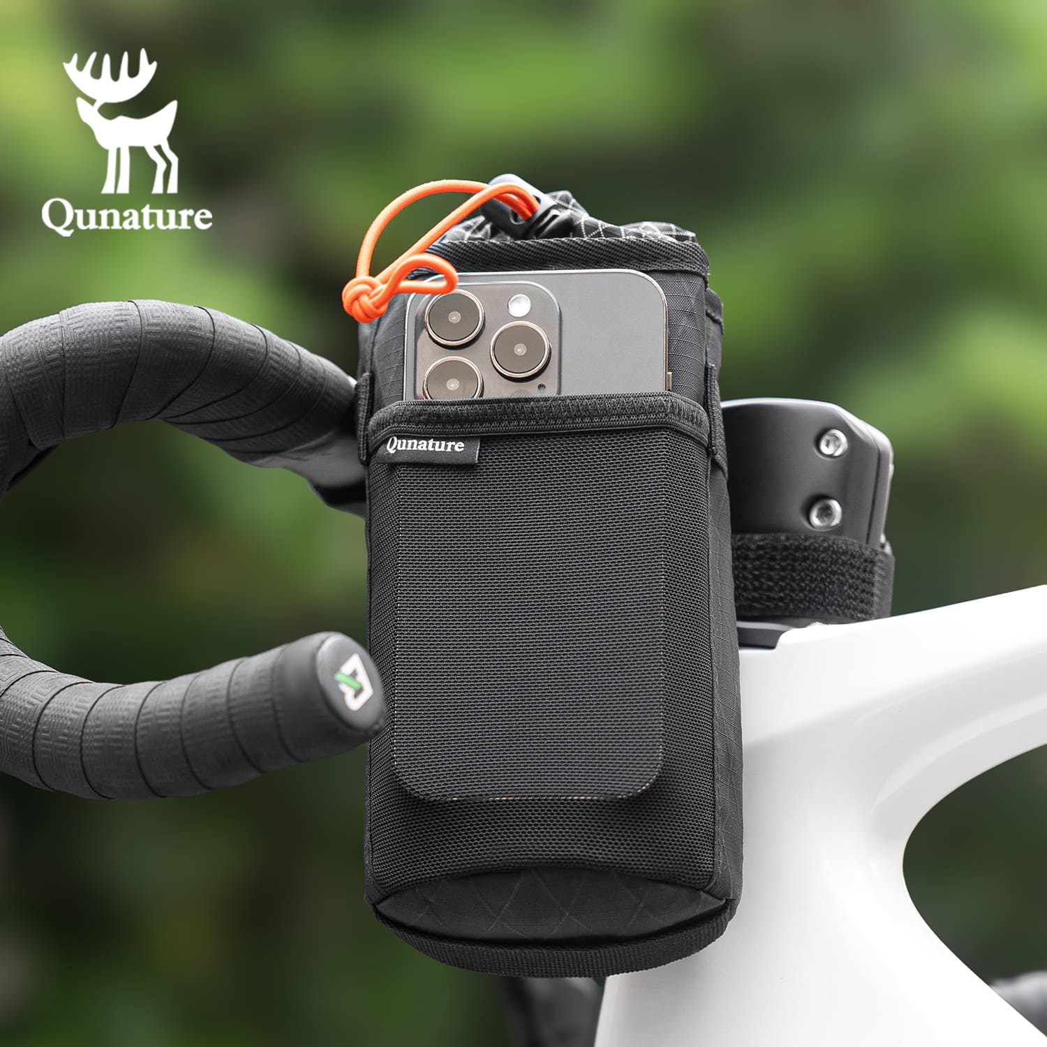 Qunature lightweight water bottle holder bag for commuting and travel