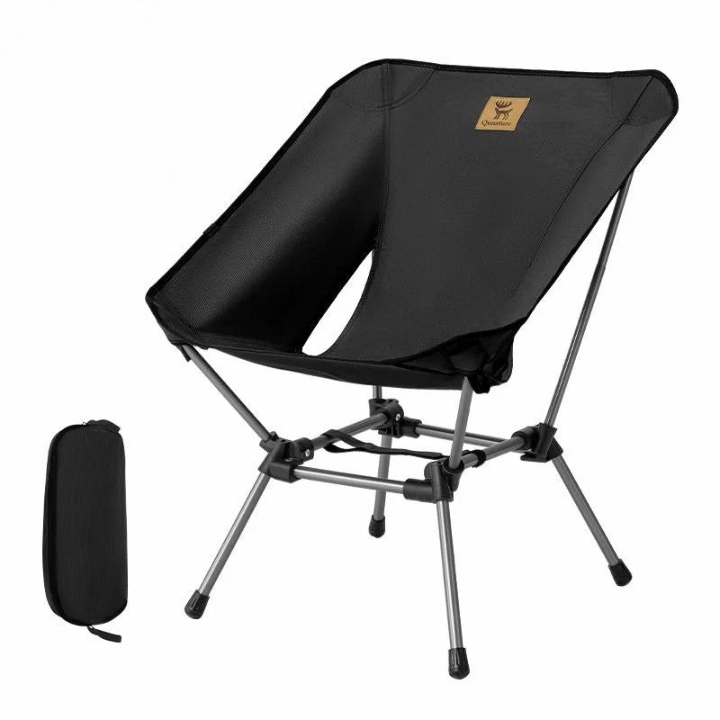 Qunature lightweight folding camp chair
#Color_Black