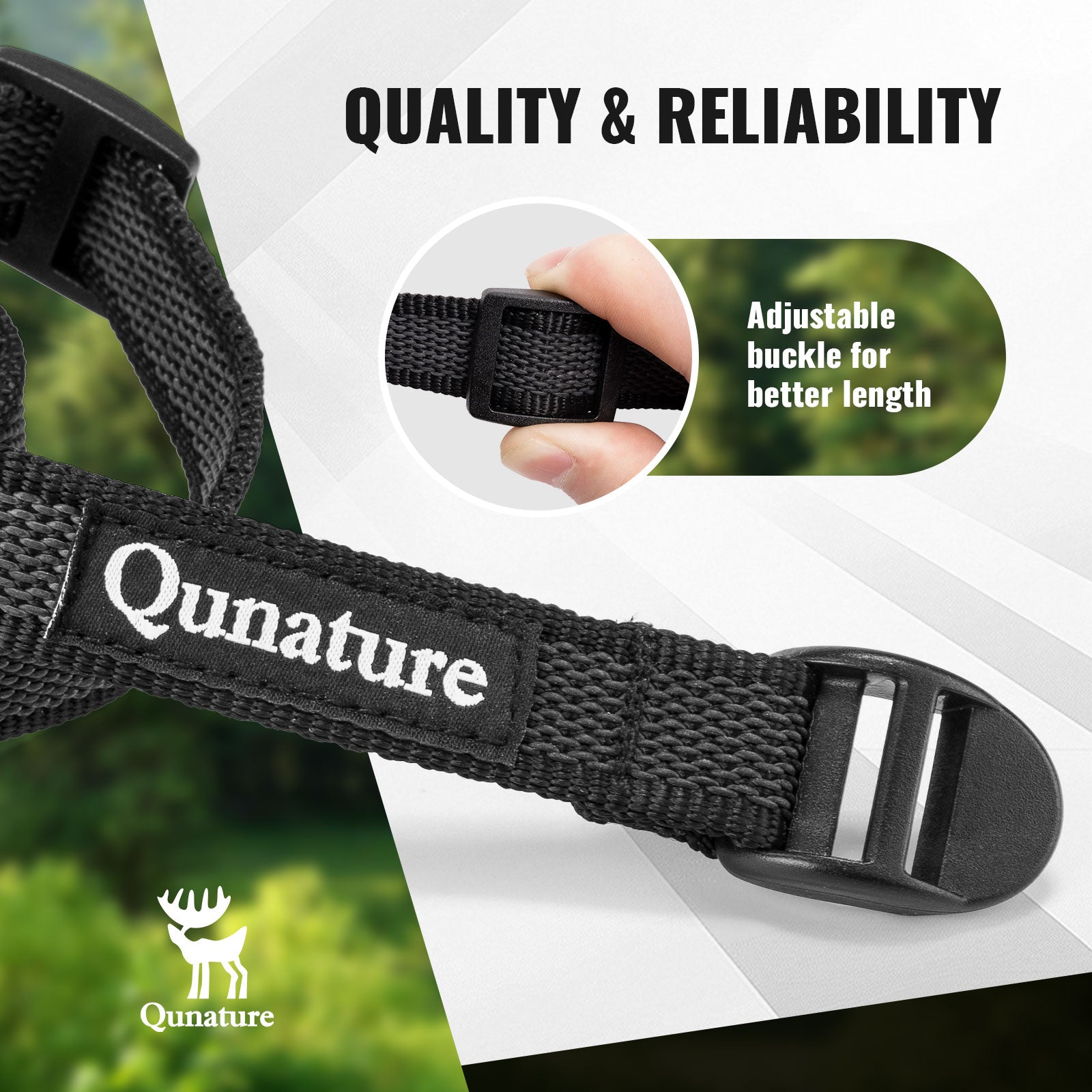 QUNATURE Multi-Purpose Durable Bicycle Cargo Straps for Cycling and Travel.