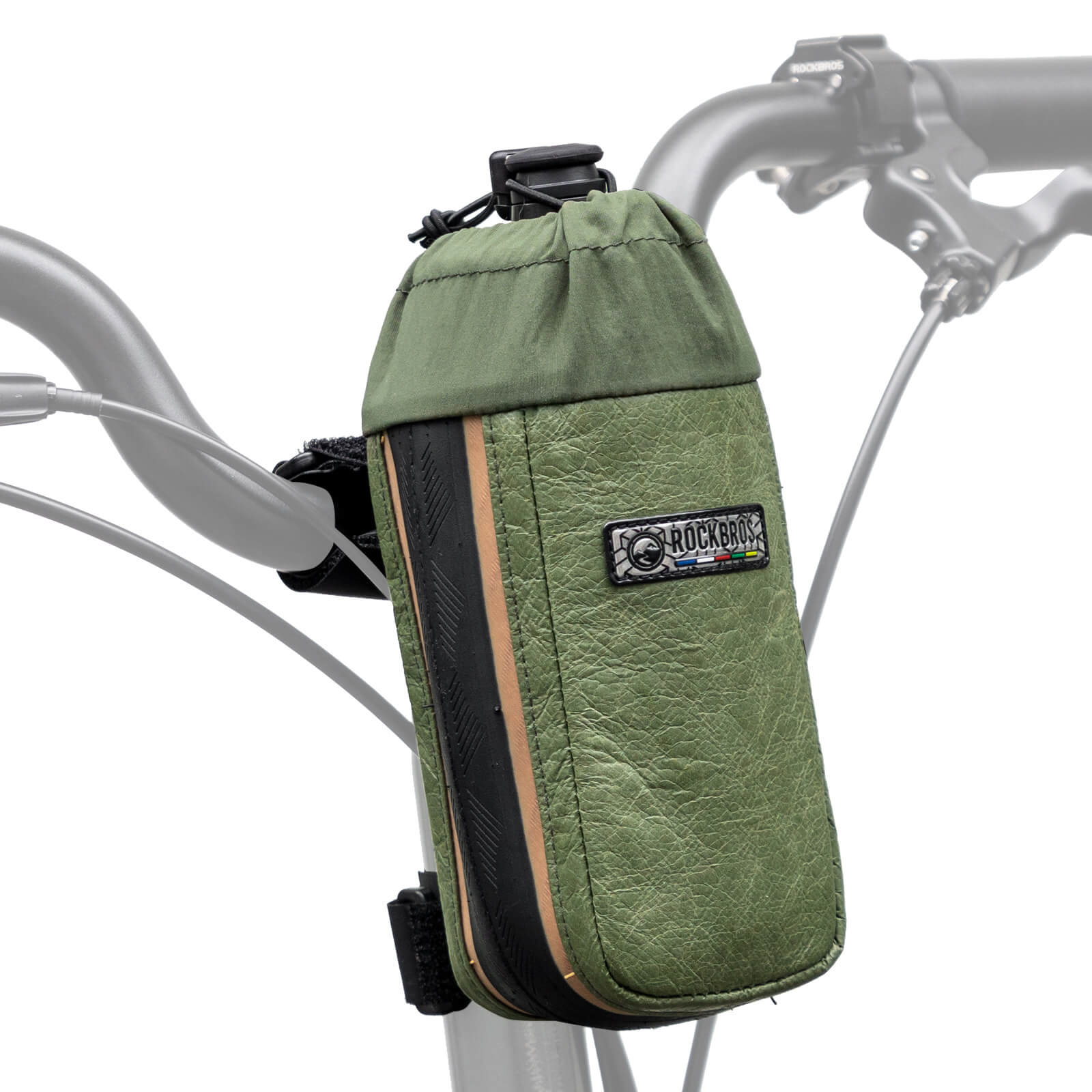 ROAD TO SKY recycled tire bike water bottle bag 0.8L for cycling and bikepacking – ROCKBROS