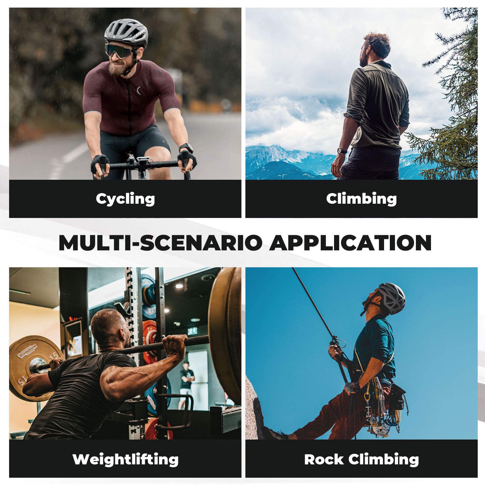 ROCKBROS road to sky short finger mountain cycling gloves shock absorbing anti-slip breathable and outdoor use