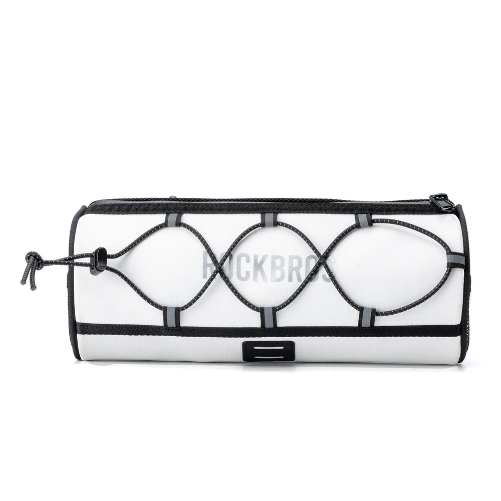 ROCKBROS 1.5L Bike Handlebar Roll Bag with Twist Lock Mount and Waterproof Design
#Color_White