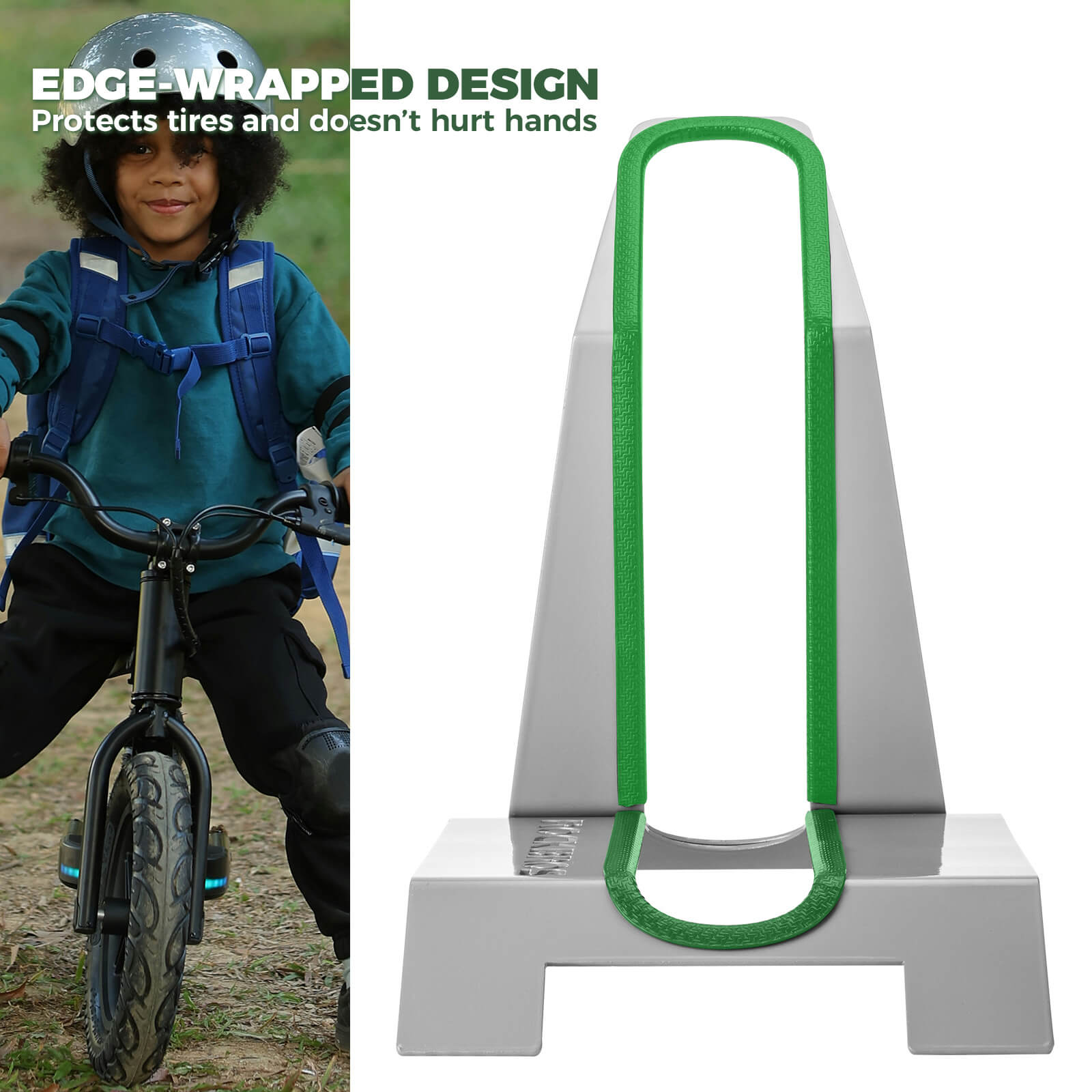 ROCKBROS 12 inch children's bicycle floor stand and scooter parking rack
#Color_Gray