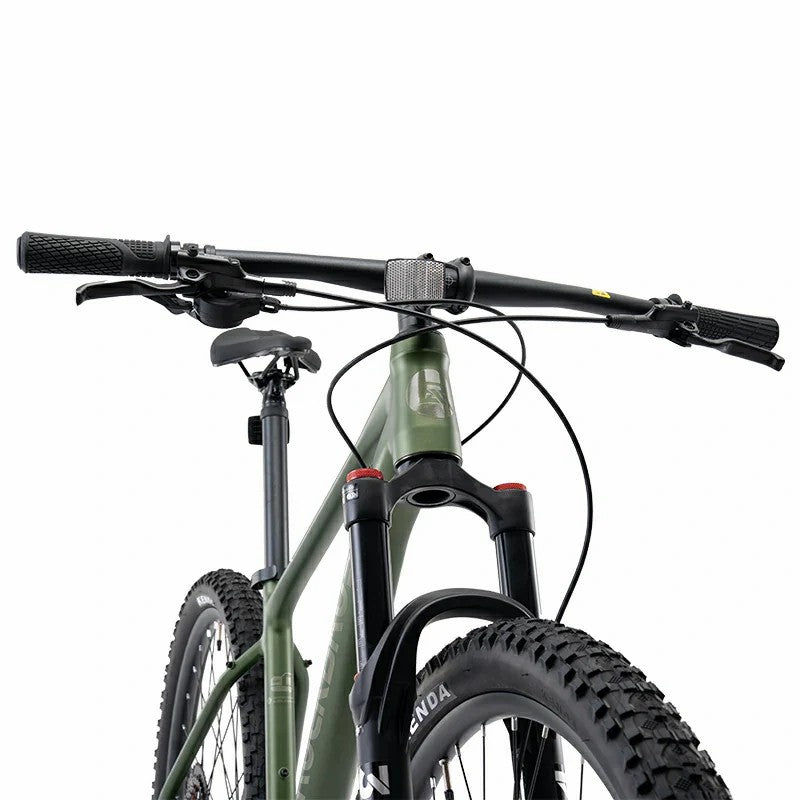 ROCKBROS 29 inch mountain bike with Shimano Deore 12 speed drivetrain and hydraulic disc brakes
#Color_Green