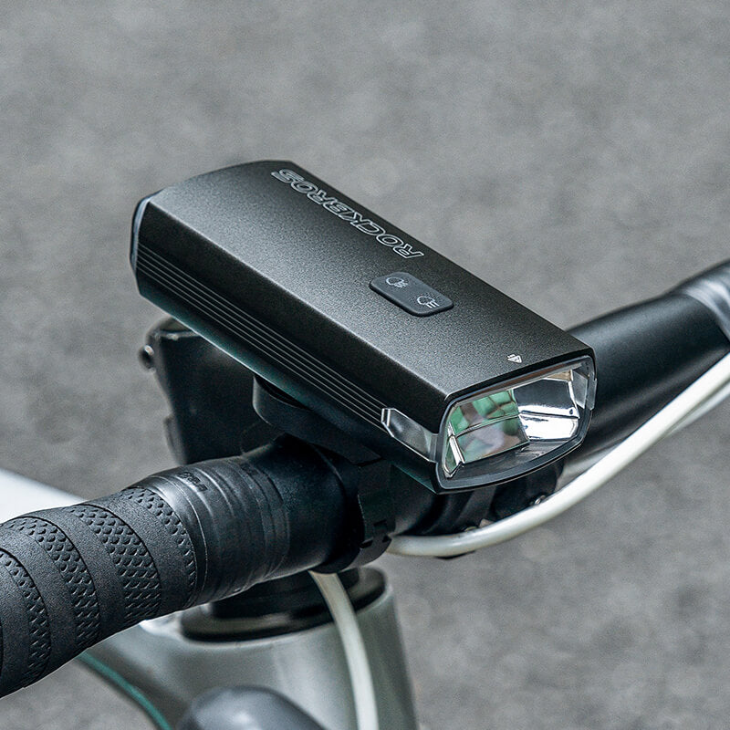 ROCKBROS 3000 lumens bicycle headlight with aluminum body and powerful beam