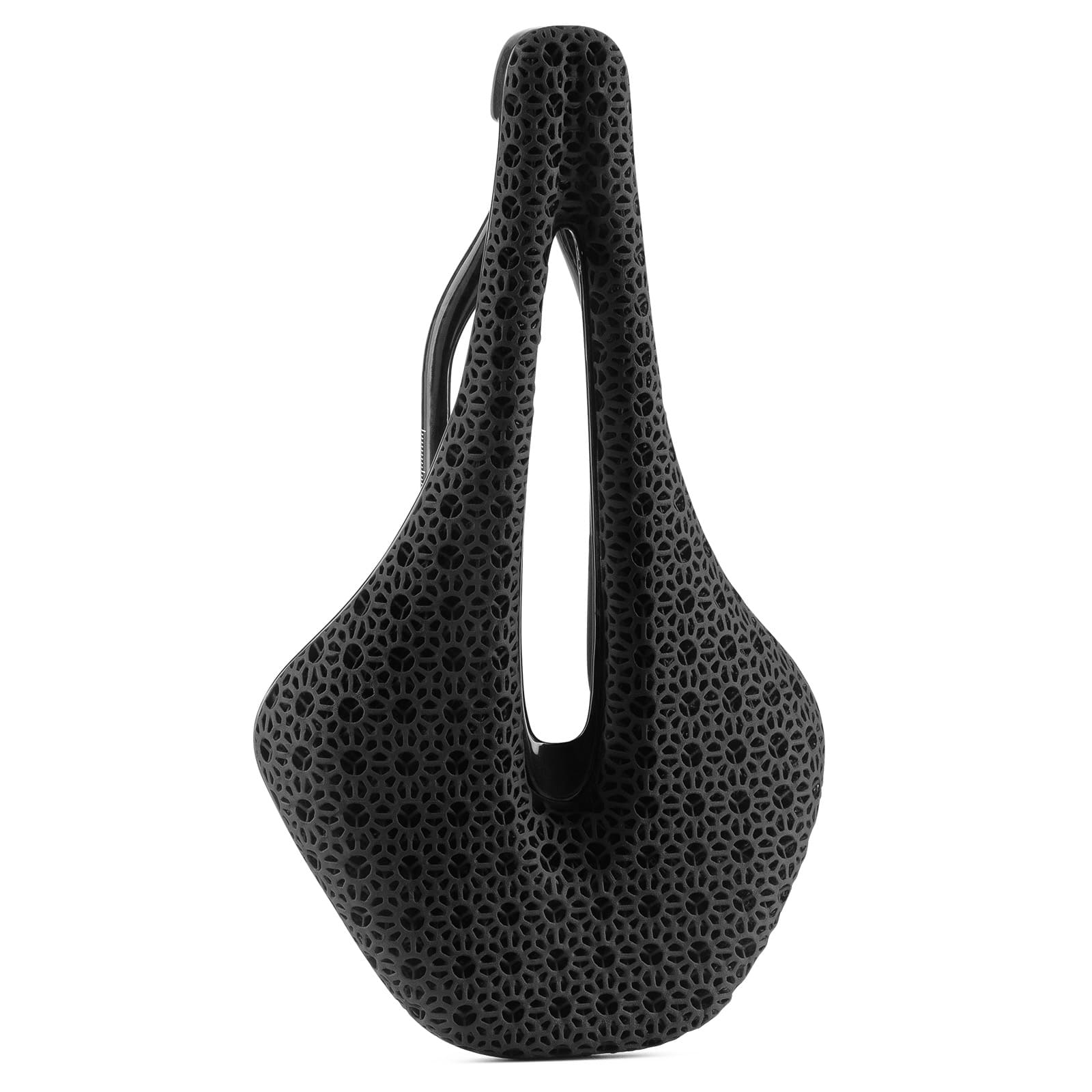 ROCKBROS 3D printed bike saddle with carbon rails lightweight cycling seat
#Color_Black