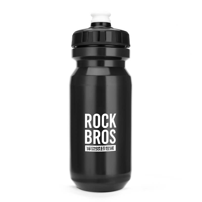 ROCKBROS 600ml bike water bottle for cycling hydration
#Color_Black
