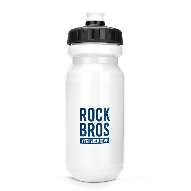 ROCKBROS 600ml bike water bottle for cycling hydration
#Color_White