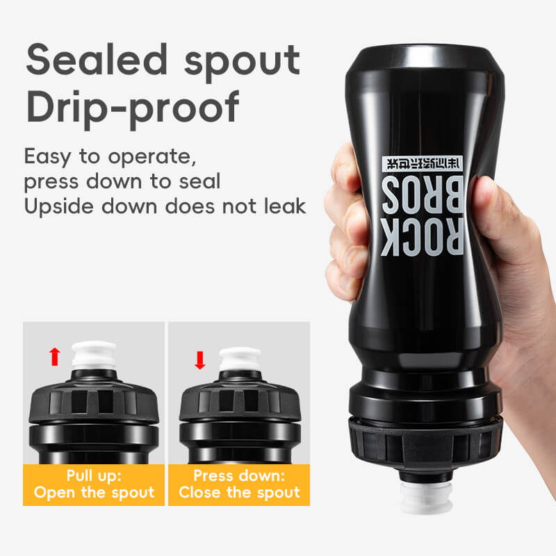 ROCKBROS 600ml bike water bottle for cycling hydration
