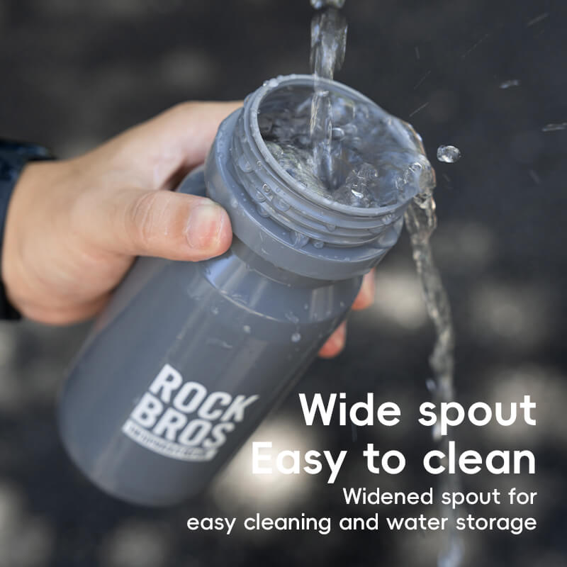 ROCKBROS 600ml bike water bottle for cycling hydration