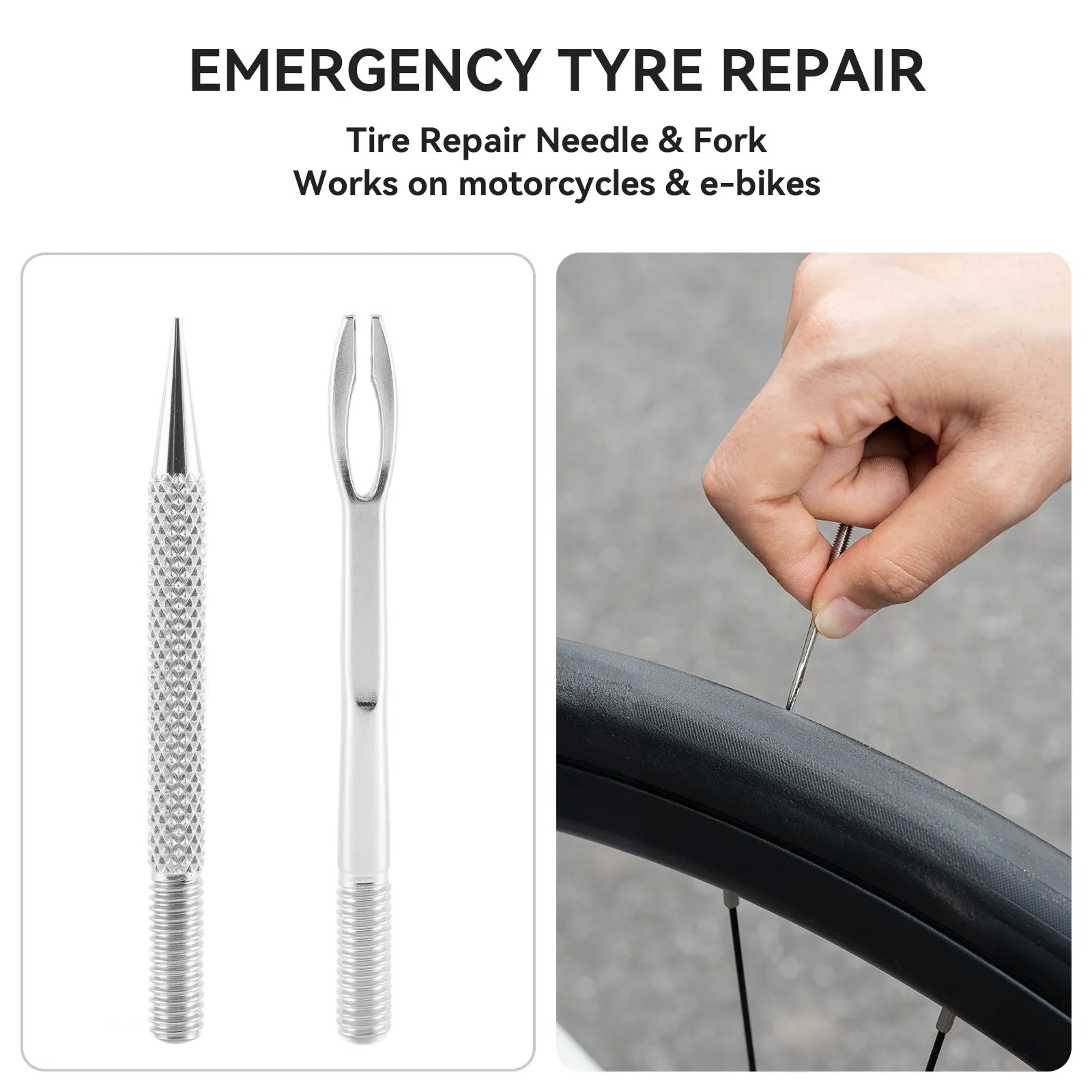 ROCKBROS 8-in-1 mini portable bike repair tool for road and mountain bikes