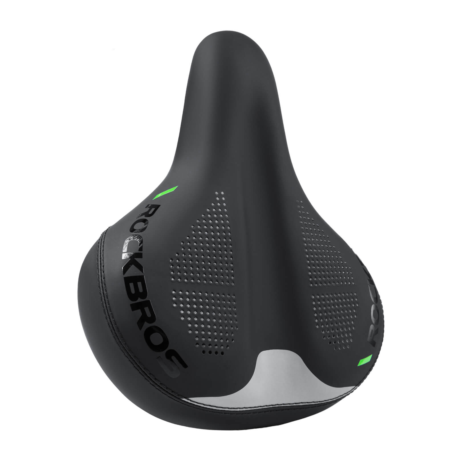 ROCKBROS air cushion bike seat with wide comfortable design for long rides