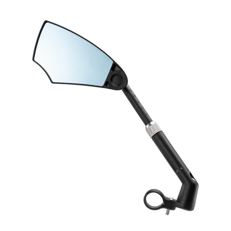 ROCKBROS anti-glare bike handlebar mirror showing full view of mirror on bicycle
#Style_Left