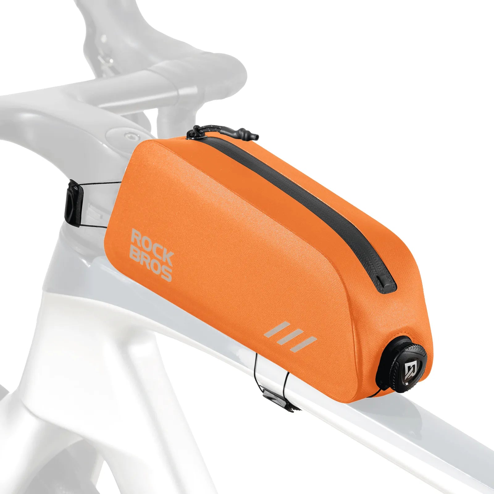 100% Waterproof Bike Frame Bag 0.9L for Road MTB Commuting