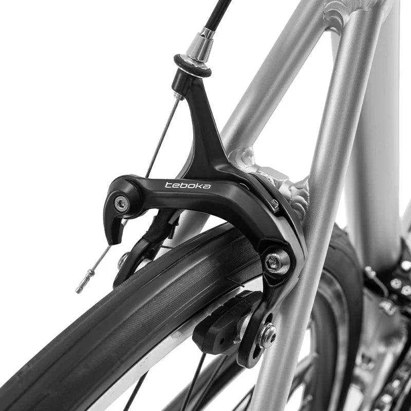 ROCKBROS beginner road bike with aluminum frame and 700C wheels
#Color_Gray