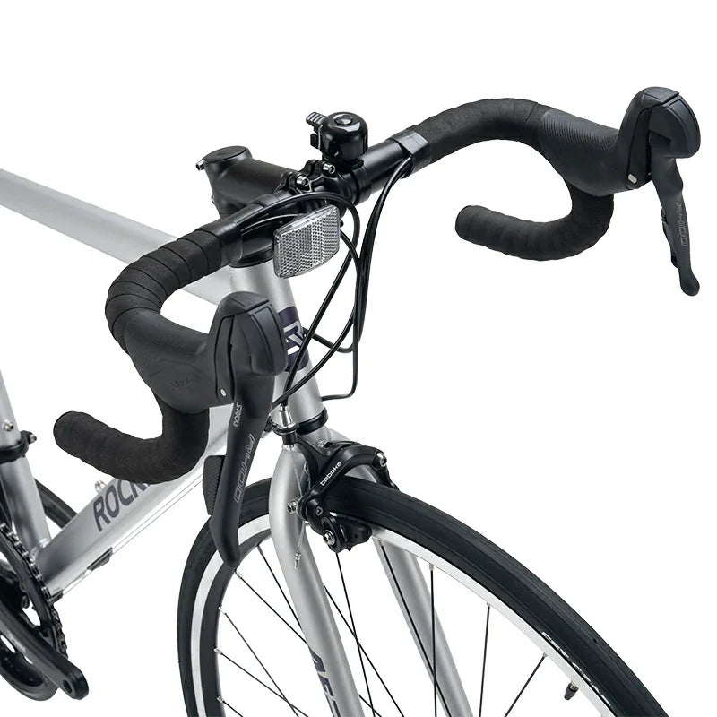 ROCKBROS beginner road bike with aluminum frame and 700C wheels
#Color_Gray