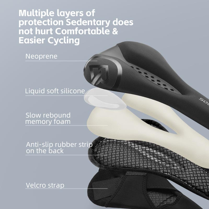 ROCKBROS bicycle seat cover for everyday cycling comfort
