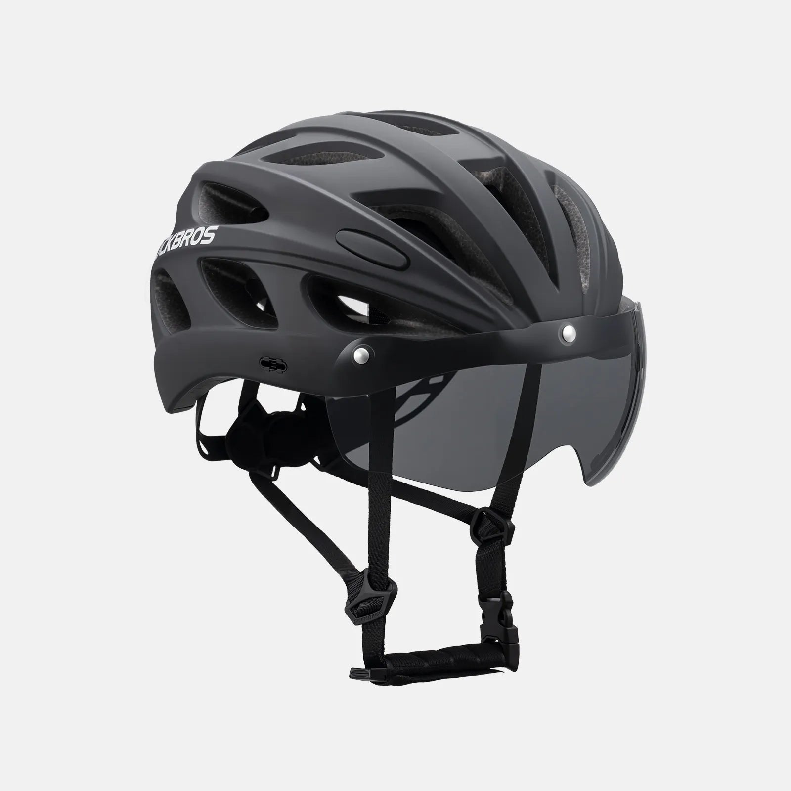 ROCKBROS bike helmet with adjustable sizes for men and women
#Color_Black
