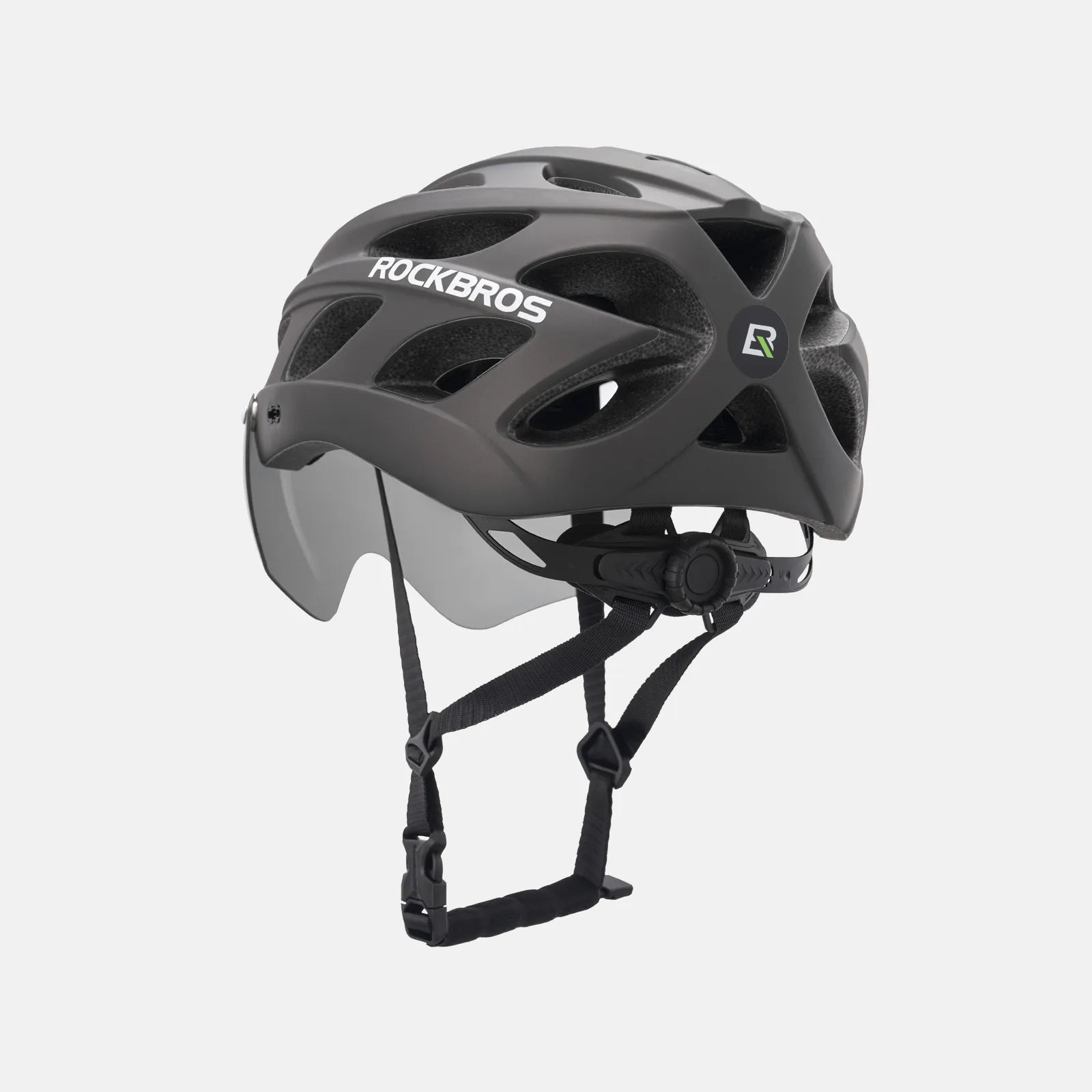 ROCKBROS bike helmet with adjustable sizes for men and women
#Color_Titanium