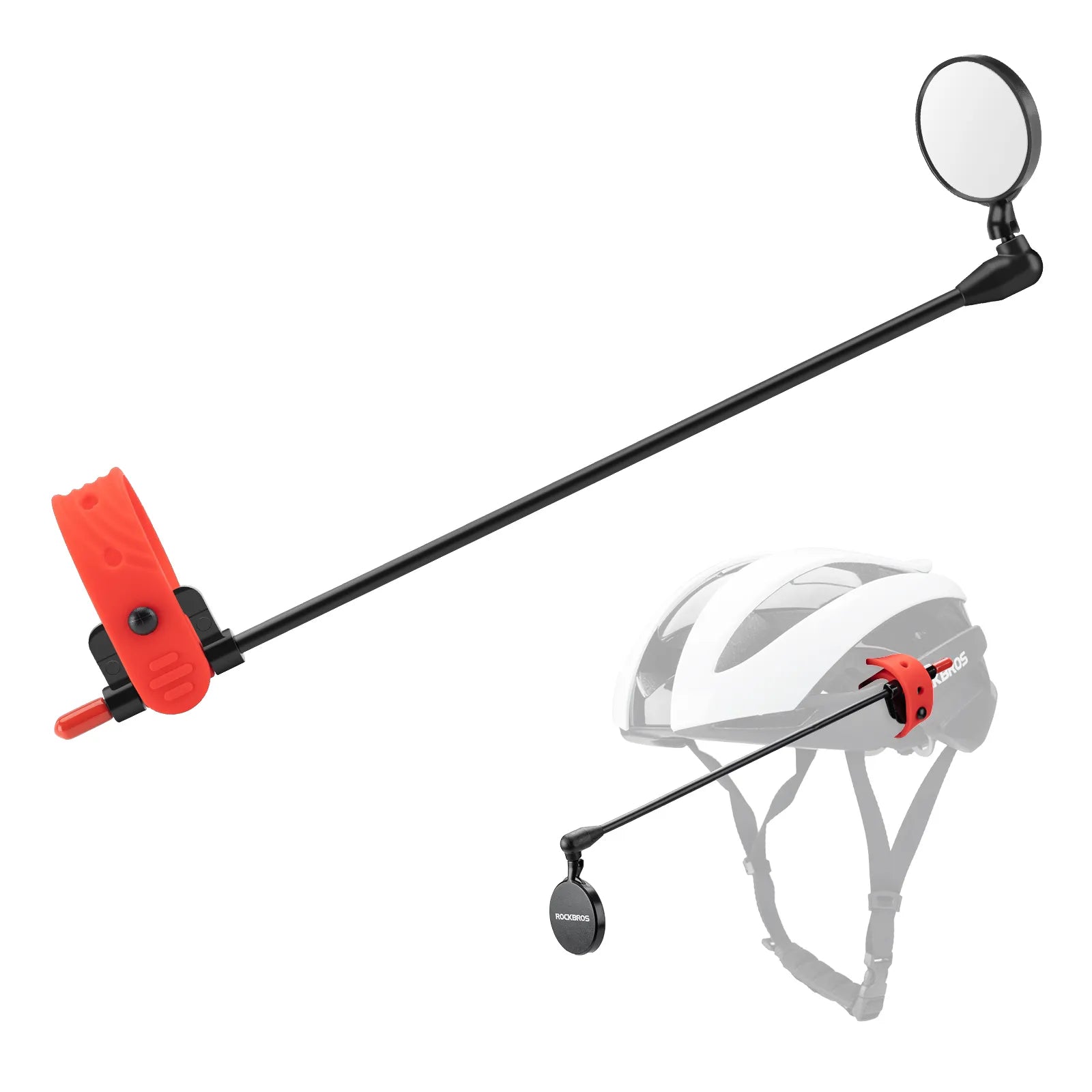 adjusting bike helmet morror ROCKBROS Mirror Detachable Fixing Way ycling Mirror, Red(Convex Mirror) western women's backpack UNISWITCH™ 3 IN 1 Model:STZSVLT100XXH or anyone touring long