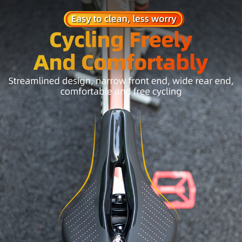 ROCKBROS comfortable and breathable bike seat with ergonomic design for road and mountain bikes