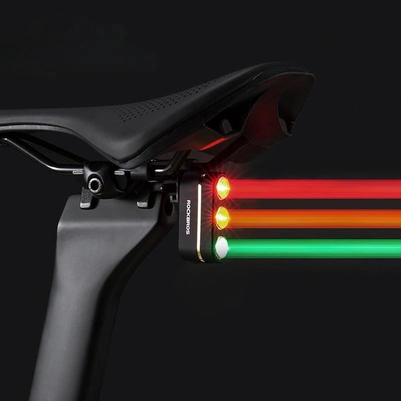 3-Color Brake Sensing Bike Tail Light